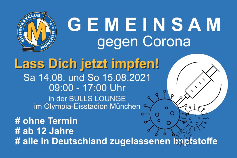 IMPFMÖGLICHKEIT FÜR ALLE AB 12 JAHRE