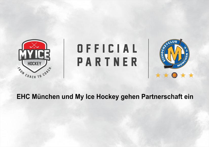 EHC München und My Ice Hockey gehen Partnerschaft ein