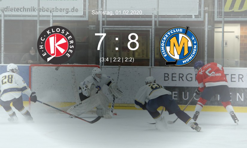 U20 schlägt Tabellenzweiten EHC Klostersee